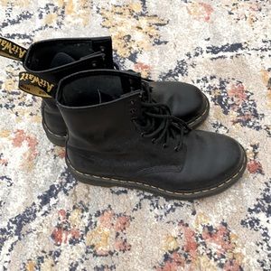 Doc martens, black, like new, size 8